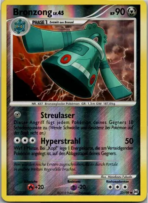 Pokémon-Karte Bronzong 33/99 Arceus