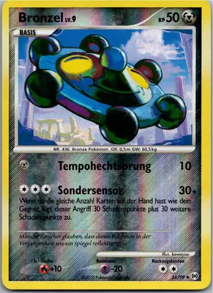 Pokémon-Karte Bronzel 34/99 Arceus
