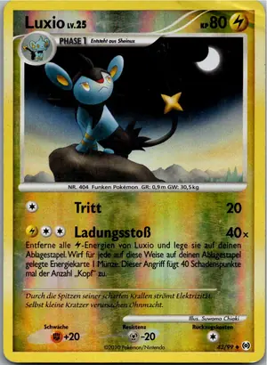 Pokémon-Karte Luxio 43/99 Arceus