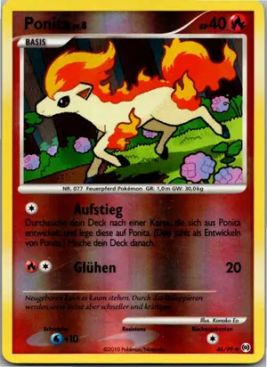 Pokémon-Karte Ponita 46/99 Arceus