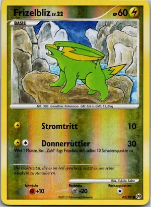 Pokémon-Karte Frizelbliz 62/99 Arceus