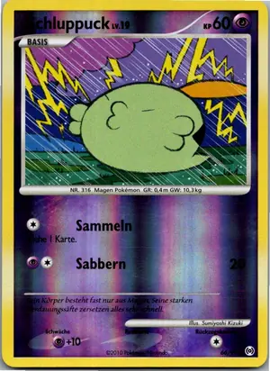 Pokémon-Karte Schluppuck 66/99 Arceus