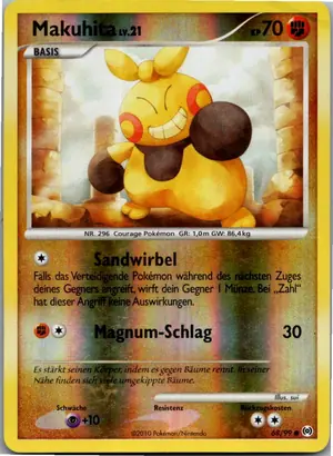 Pokémon-Karte Makuhita 68/99 Arceus