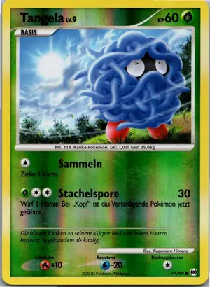 Pokémon-Karte Tangela 77/99 Arceus