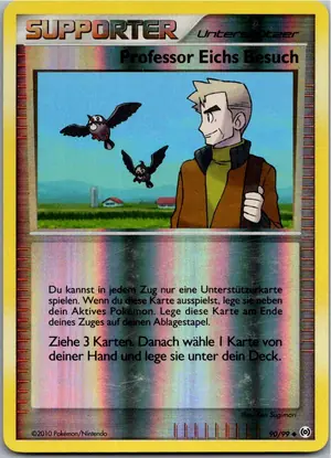 Pokémon-Karte Professor Eichs Besuch 90/99 Arceus