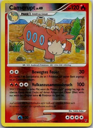 Pokémon-Karte Camerupt 18/147 Ultimative Sieger