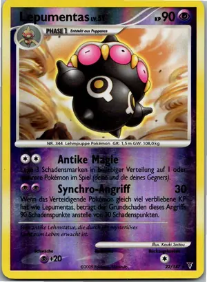 Pokémon-Karte Lepumentas 22/147 Ultimative Sieger