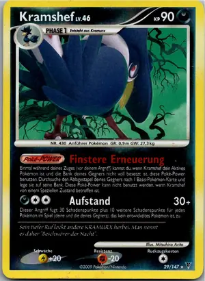 Pokémon-Karte Kramshef 29/147 Ultimative Sieger