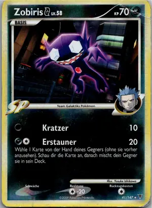 Pokémon-Karte Zobiris 41/147 Ultimative Sieger