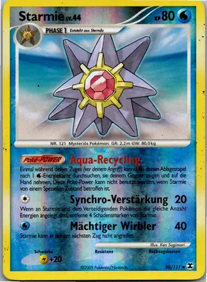 Pokémon-Karte Starmie 50/111 Aufstieg der Rivalen