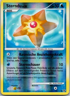 Pokémon-Karte Sterndu 83/111 Aufstieg der Rivalen