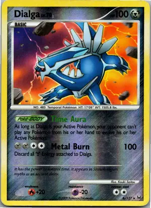 Pokémon-Karte Dialga 6/127 Platin