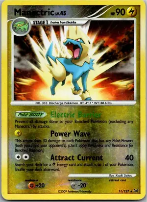 Pokémon-Karte Voltenso 11/127 Platin