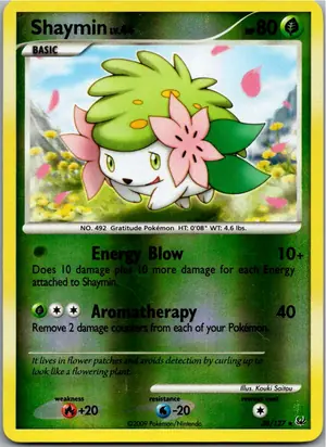 Pokémon-Karte Shaymin 38/127 Platin