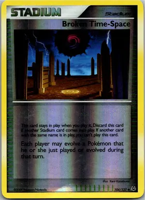 Pokémon-Karte Broken Time-Space 104/127 Platin