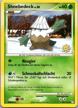 Shnebedeck Exemplar 3,45 €