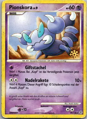 Pionskora Exemplar 4,95 €