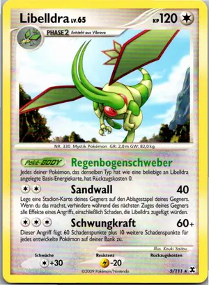 Pokémon-Karte Libelldra 5/111 Aufstieg der Rivalen