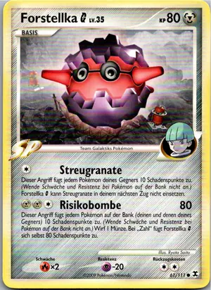 Pokémon-Karte Forstellka 61/111 Aufstieg der Rivalen
