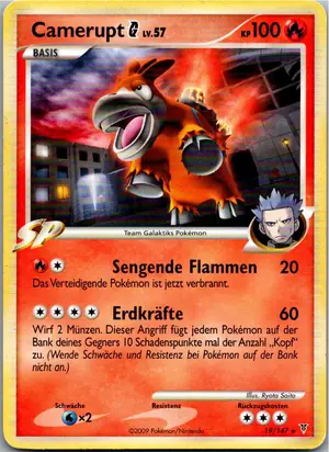 Camerupt Exemplar 4,95 €