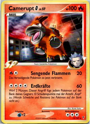 Camerupt Exemplar 4,95 €