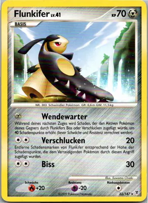 Pokémon-Karte Flunkifer 33/147 Ultimative Sieger