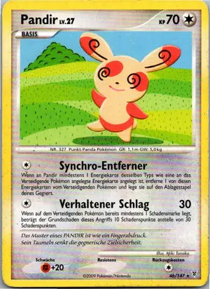 Pokémon-Karte Pandir 46/147 Ultimative Sieger