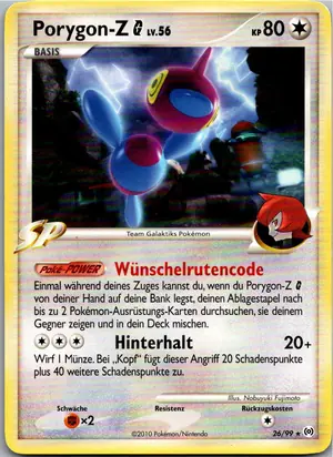 Porygon-Z Exemplar 3,95 €
