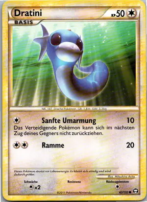 Pokémon-Karte Dratini 62/102 Triumph