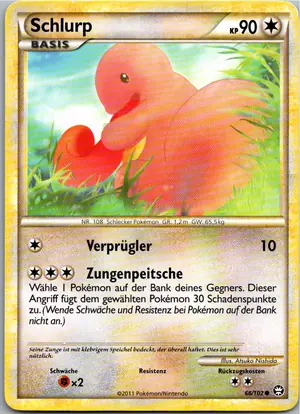 Pokémon-Karte Schlurp 66/102 Triumph