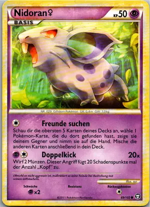 Nidoran Exemplar 1,95 €