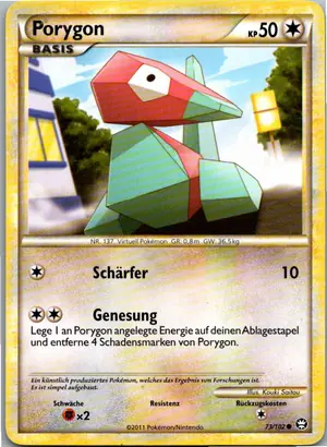 Porygon Exemplar 1,95 €