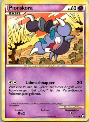 Pionskora Exemplar 1,95 €