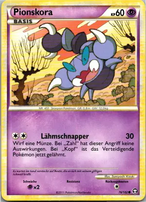 Pionskora Exemplar 1,95 €