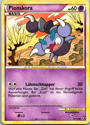 Pionskora Exemplar 1,95 €