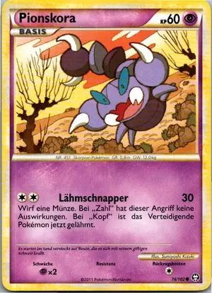 Pionskora Exemplar 1,95 €