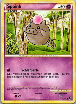 Spoink Exemplar 1,95 €