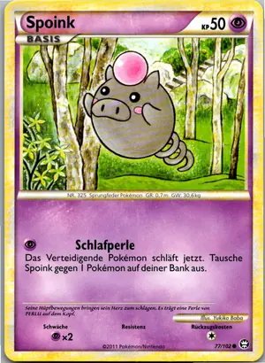 Spoink Exemplar 1,95 €