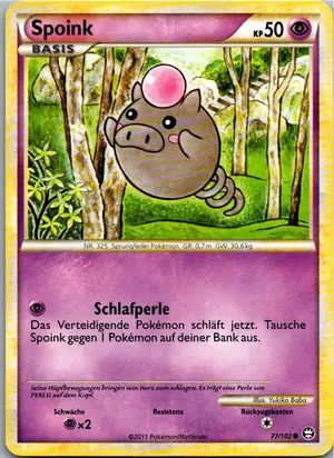 Spoink Exemplar 1,95 €
