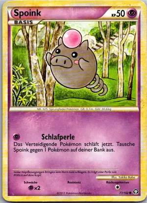 Spoink Exemplar 1,95 €
