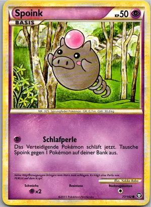 Spoink Exemplar 1,95 €