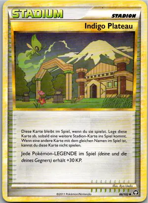 Pokémon-Karte Indigo Plateau 86/102 Triumph