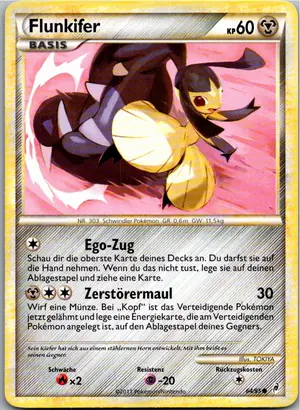 Pokémon-Karte Flunkifer 64/95 Ruf der Legenden