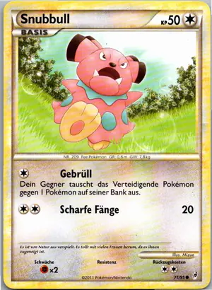 Snubbull Exemplar 2,95 €