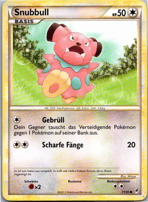 Snubbull Exemplar 2,95 €