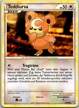 Teddiursa Exemplar 2,95 €