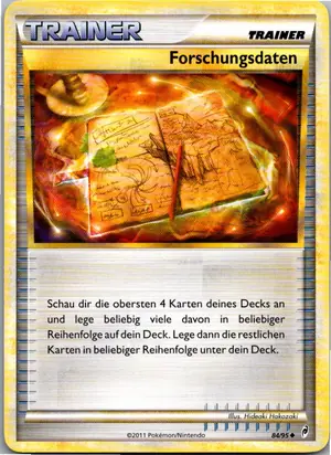 Pokémon-Karte Forschungsdaten 84/95 Ruf der Legenden