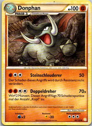 Donphan Exemplar 1,95 €