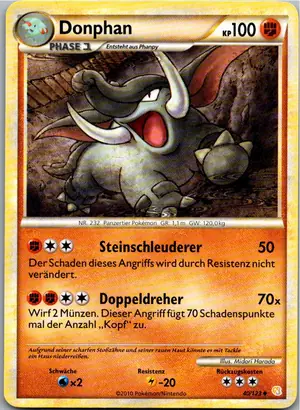 Donphan Exemplar 1,95 €