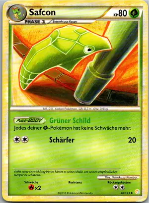 Pokémon-Karte Safcon 46/123 HeartGold SoulSilver